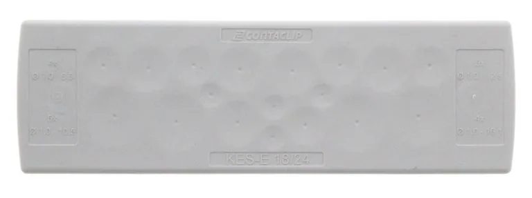 KES-E 18/24 A GR, objednací číslo 28813.6, Conta-clip - Membránové průchodky
