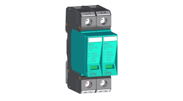 PO II 2 280V/40kA, objednací číslo 82.002, KIWA - Třída C+D